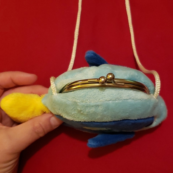 Plush Fishy mini Purse - Picture 3 of 6